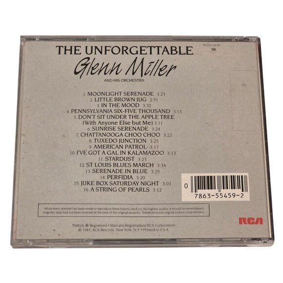 The Unforgettable Glenn Miller and His Orchestra CD - Picture 2 of 6